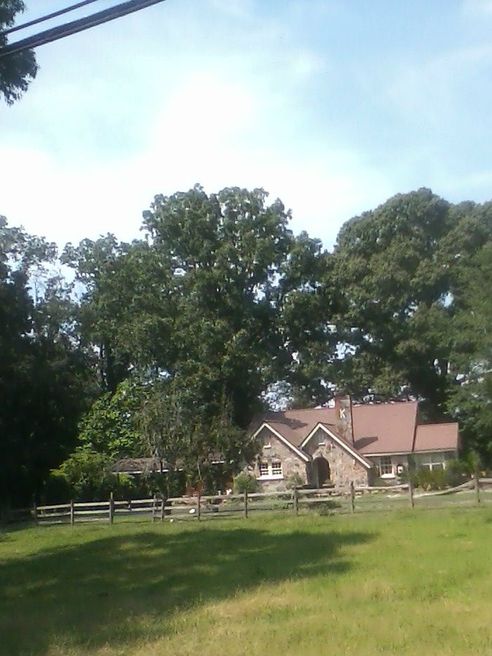 The Carl J. Kennedy home, built by Carl and Alma Kennedy in the mid 1940's. Here they lived while he was principal and she was a teacher at the Red Hill School. 